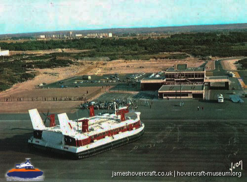 Calais hoverport -  (credit: The <a href='http://www.hovercraft-museum.org/' target='_blank'>Hovercraft Museum Trust</a>).